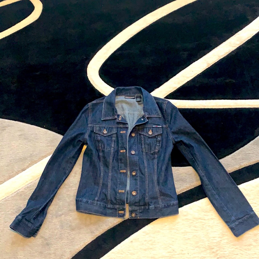 DKNY medium wash Denim Jacket Size M